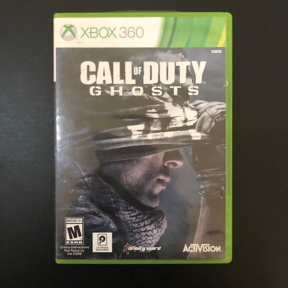 Call of Duty Ghosts Xbox 360 Video Game Complete Tested Activision Shooter